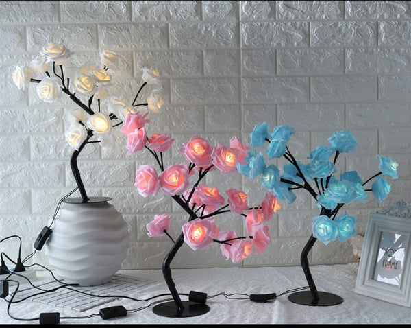 LED Rose Tree Lamp - Moon Store