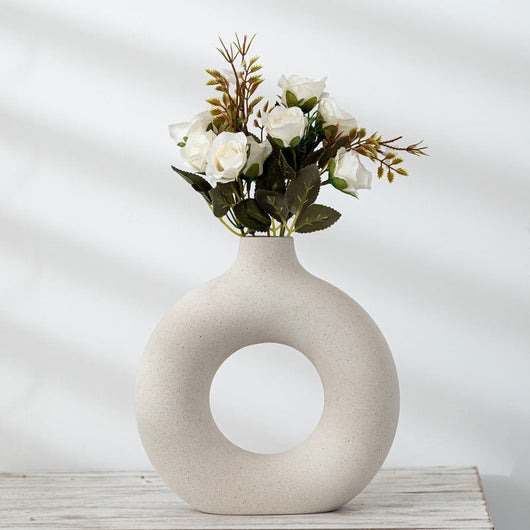 Biscuit Vase for Flower - Moon Store