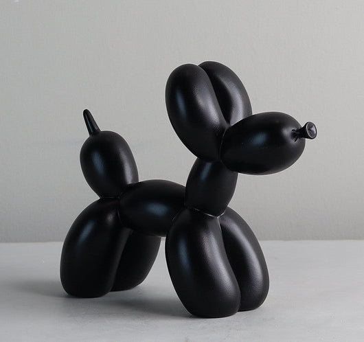 Black And White Balloon Dog Ornament Animal - Moon Store