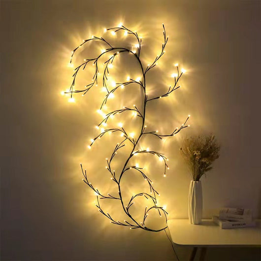 Vines With Lights Christmas Garland - Moon Store