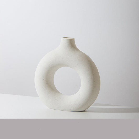 Biscuit Vase for Flower - Moon Store