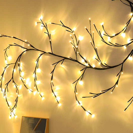 Vines With Lights Christmas Garland - Moon Store